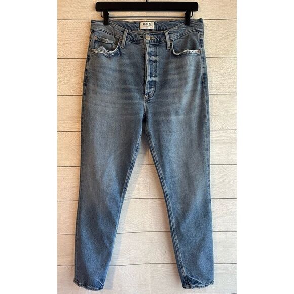 AGOLDE Nico High Rise Slim Jean Blame Size 29 - Picture 6 of 13